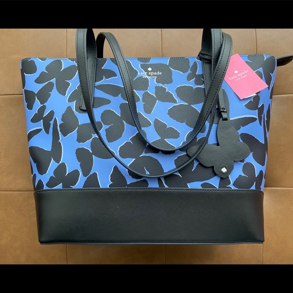 adley butterfly large tote